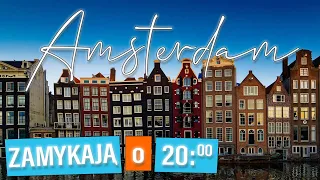 Amsterdam - Zamykają Miasto o 20:00 / Weekend w Amsterdamie i Jak Wyglądała Holandia w Środku Zarazy