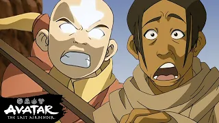 Aang Confronts The Sandbenders 😡 | Full Scene | Avatar: The Last Airbender