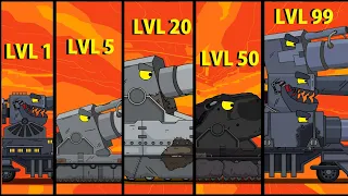 Evolution of Hybrids DORA #2 - Cartoons about tanks - Мультики про танки