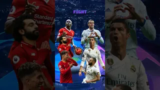 BBC (Ronaldo,Bale,Benzema) VS MFS (Salah,Mane,Firmino) #shorts #football #eafc24 #cr7 #shortsfeed