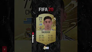 Valverde FIFA Evolution 🔥😱 FIFA 18 - FIFA 23 #shorts