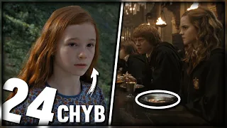 24 CHYBNÝCH DETAILŮ VE FILMECH, KTERÉ JSTE PŘEHLÉDLI! | 2.DÍL | HARRY POTTER | FK