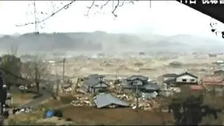 Minamisanriku devastated by tsunami: 10 000 dead or missing (Japan - March 12 2011)