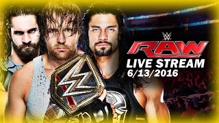 WWE RAW 6/13/2016 Reactions and Review [From Start to End] The Shield Reunite in the Ambrose Asylum