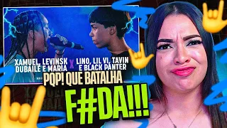 REAGINDO a TAVIN, LINO, LIL VI E BLACK PANTER x XAMUEL, MARIA, LEVINSK E DUBAILE | BDN RAGNAROK