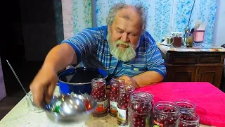 КОМПОТ ИЗ ВИШНИ НА ЗИМУ рецепт ВКУСНЫЙ