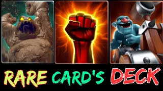 Castle Crush - Rare Card's Deck! Rare Gameplay