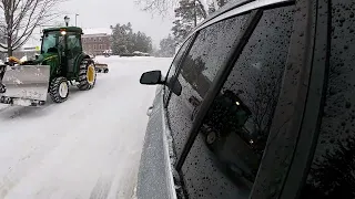 Snow test BMW X1 (xDrive28i) Driving in Snow.