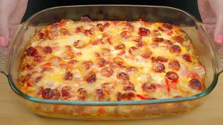 The most delicious recipe with potatoes! You will cook it every day! Dinner in 10 minutes!