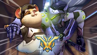 POV: You're VS The Rank 1 Genji AND Ball in Overwatch 2