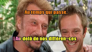 KARAOKÉ Johnny Hallyday et DAVID  Sang Pour Sang DUO Création JP