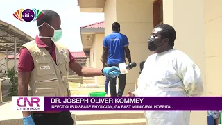 Coronavirus pandemic: Inside Ghana's COVID-19 treatment centre