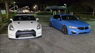 2014 Nissan GT-R FBO E85 vs 2016 BMW M3 Bolt Ons E85