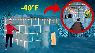 I Built a Luxury Igloo House