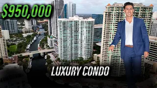 Luxury Condos in Florida | Touring a $950,000 High Rise | Water Garden in Fort Lauderdale, FL