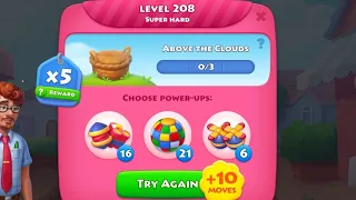 Township | puzzle | Hard level 208 | sucess