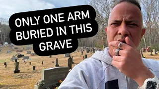 Only One Arm Buried in This Grave | One of the Strangest Cemetery Visits I’ve Ever Had