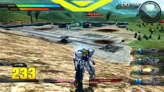 Gundam EXVS: Rafael Gundam Gameplay