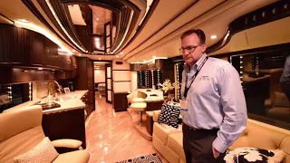 Luxus Wohnmobil für 2,5 Millionen Dollar - Liberty Coach Roomtour (englisch)