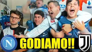 G0DIAMOO!! CHE INFARTO! NAPOLI-JUVENTUS 2-1 | LIVE REACTION NAPOLETANI w/zw JACKsON