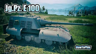 Jg.Pz. E 100  - 9 Frags 10K Damage - "Soft" Damage! - World Of Tanks