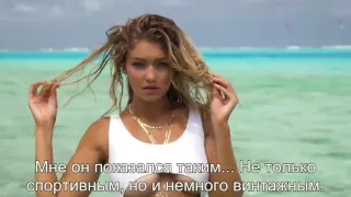 Джиджи Хадид для Sports Illustrated Swimsuit рус  субтитры   640x480