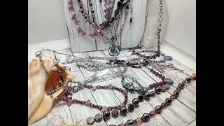 How Many Single Strand Necklaces Can I Make From ONE Sams Bead Box   You Will Be Shocked!  Part 2