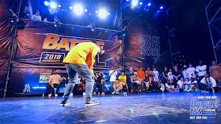 BATTLE ISM Taiwan 2018 - Snow VS Ness / Popping 1on1 SemiFinal