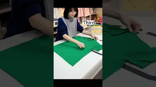 Folding hacks for T-shirts,hoodie,down jacket/organizing skills tips for clothes wardrobe/tiktok