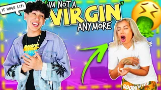 "I'm NOT A VIRGIN Anymore" PRANK on MY MOM!! *BIG MISTAKE* 😝 | The Family Project