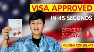 MY F1 VISA INTERVIEW EXPERIENCE | QUESTIONS ASKED | MUMBAI CONSULATE ⚠️