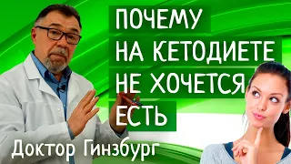 Почему на кетогенной диете совсем не хочется есть. Основной механизм действия кетогенной диеты