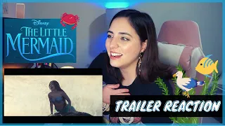 THE LITTLE MERMAID OFFICIAL TRAILER REACTION! 🧜‍♀️