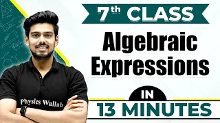 Algebric Expression | Cheat Sheet Series For Class 7th