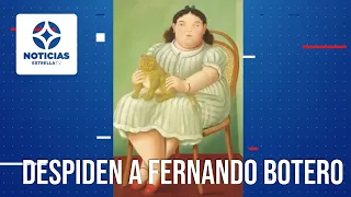 Colombia despide al artista Fernando Botero