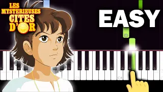 Les Mystérieuses Cités d'Or (太陽の子エステバン) - EASY Piano tutorial