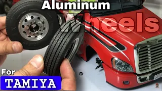 Upgrade to Aluminum wheel Tamiya Truck 1/14