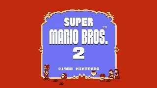 Super Mario Bros 2 - Nes - Full Playthrough No Commentary