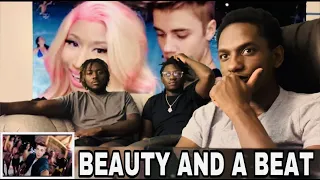 FIRST TIME HEARING Justin Bieber - Beauty And A Beat ft. Nicki Minaj (REACTION) WOW🔥🔥
