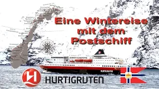 Eine Postschiff Winterreise