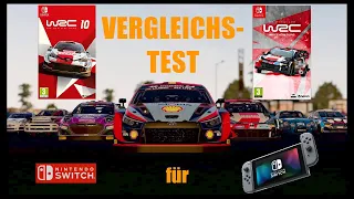 Nintendo Switch Test WRC 10 vs WRC Generations