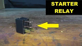 How To Test and Replace A Starter Relay