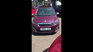 Peugeot 108 Allure top