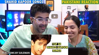 Pakistani Couple Reacts To Shahid Kapoor Top 50 Songs