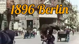 Berlin Germany in the 1800's in Color [1896]