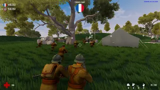 Brass Brigade The Battle For France DLC Gameplay - Defeating The Axis Forces (Vive La France)