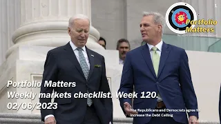 Weekly markets checklist. Week 120. 2nd June 2023