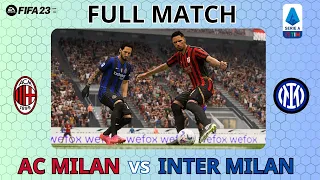 FIFA 23 - AC Milan vs. Inter Milan - Serie A 23/24 FULL MATCH