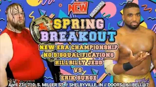 Hillbilly Jedd v Erik Surge @ New Era Wrestling, Shelbyville, IN 4.27.24