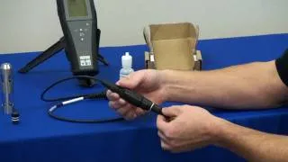 YSI Pro20 Dissolved Oxygen Meter Sensor Installation